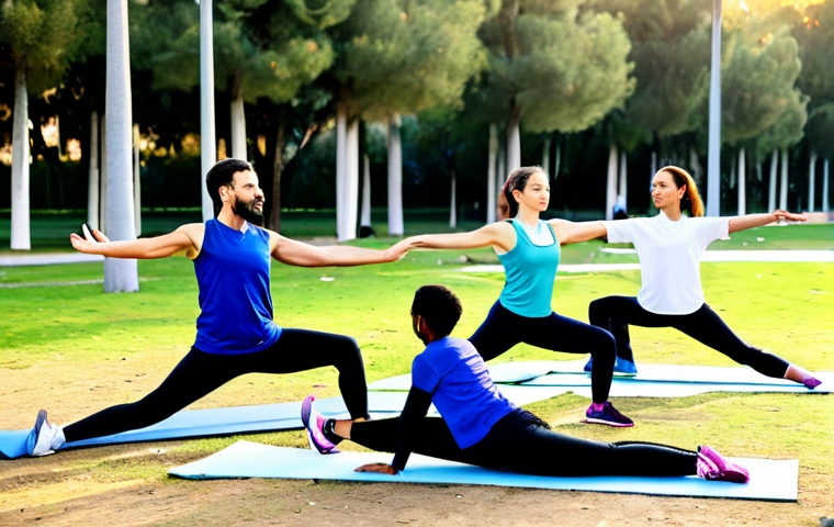 웰빙코디네이터와 신체 건강 진단 - Healthy Mediterranean Meal Preparation**

"A cheerful, fully clothed nutritionist in a bright, sunny...